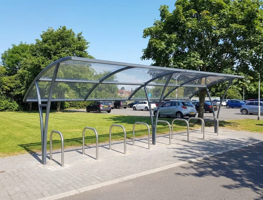 Custom cycle shelter
